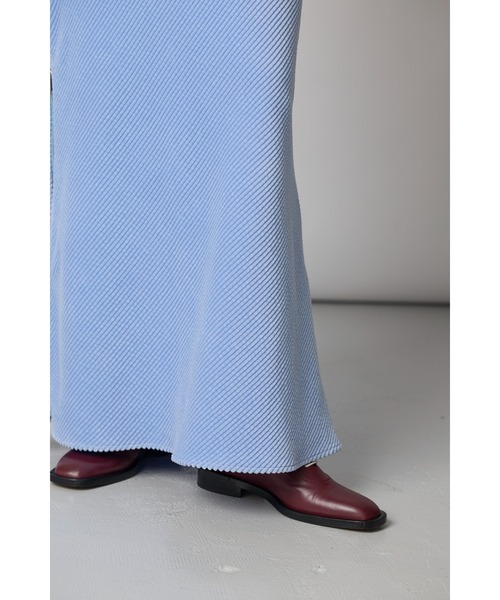 CINOH(チノ)の「CORDUROY MARMAID SKIRT(スカート・レディース・レッド/サックスブルー・36/38)」の8枚目の写真