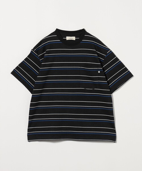 ★DRAW FIT★ ストライプ 半袖 Tシャツ セール】'80s ルーズ ストライプ 半袖Tシャツ / アディダス