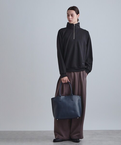 tk.TAKEO KIKUCHI（ティーケータケオキクチ）の「シングルトートバッグ【ON／OFF兼用】（トートバッグ・メンズ・ブラック/ブラウン系その他/ブラック系/ネイビー・00）」の18枚目の写真