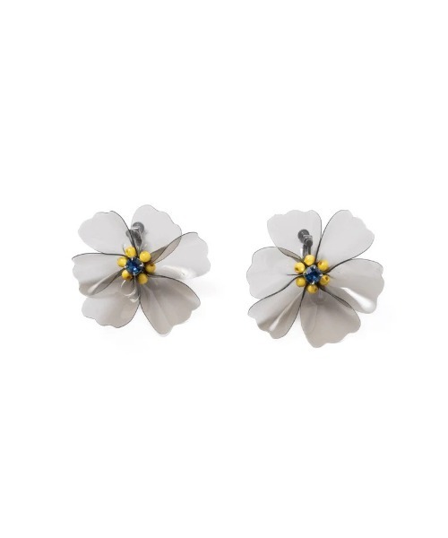 セール】NON TOKYO BIJOU VINYL FLOWER PIERCED（ノントーキョー