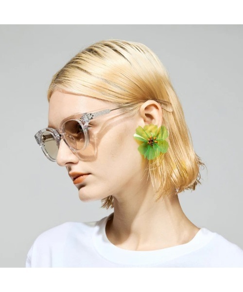 セール】NON TOKYO BIJOU VINYL FLOWER PIERCED（ノントーキョー