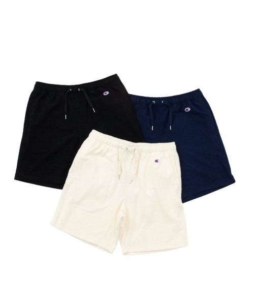 Champion(チャンピオン)の「【Champion/チャンピオン】直営限定コレクション メンズ パイルショーツ(その他パンツ・メンズ・ブラック/ナチュラル/ネイビー・SMALL/MEDIUM/LARGE/X-LARGE)」の14枚目の写真