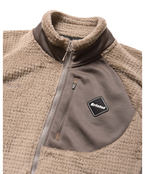 F.C.Real Bristol（エフシーレアルブリストル）の「HYBRID FLEECE BLOUSON（ブルゾン・メンズ・ブラック/ベージュ・SMALL/X-LARGE/LARGE/MEDIUM/XX-LARGE）」の5枚目の写真