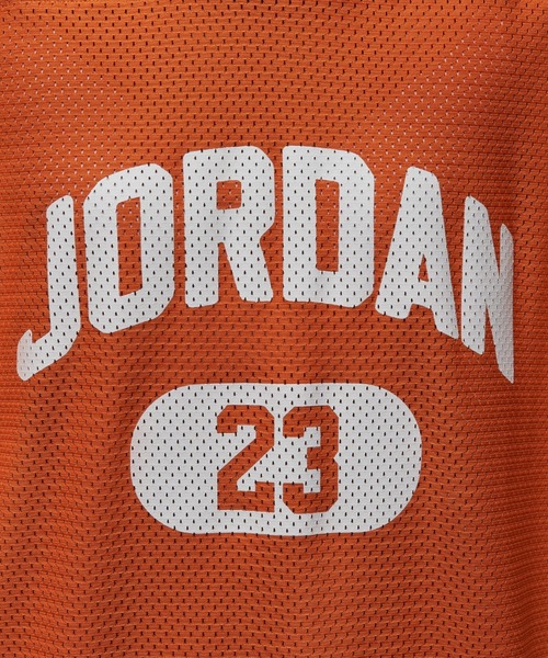 JORDAN BRAND(ジョーダンブランド)の「JORDAN BRAND AS W J BRK SS MESH JRSY TOP / ジョーダン ブランド ウィメンズ ジョーダン メッシュ ジャージー トップ / NIKE【SP】(ジャージ・レディース・ブラック/オレンジ・L/M/S)」の9枚目の写真