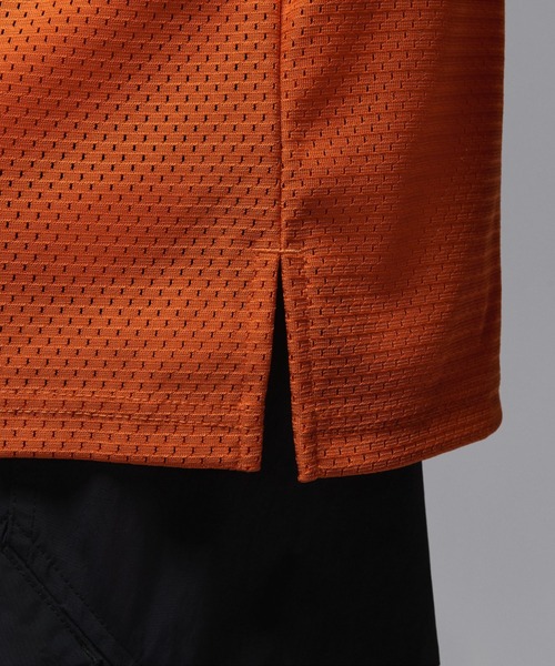 JORDAN BRAND(ジョーダンブランド)の「JORDAN BRAND AS W J BRK SS MESH JRSY TOP / ジョーダン ブランド ウィメンズ ジョーダン メッシュ ジャージー トップ / NIKE【SP】(ジャージ・レディース・ブラック/オレンジ・L/M/S)」の11枚目の写真