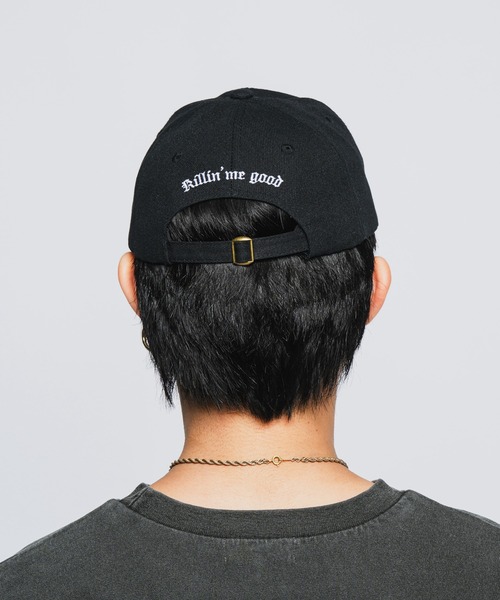 INTER FACTORY(インターファクトリー)の「Killin' me good - ロゴ刺繍キャップ made in INTER FACTORY【ユニセックス】(キャップ・レディース・ブラック/レッド・FREE)」の18枚目の写真