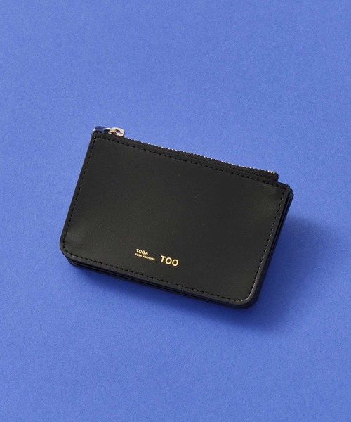 ◆国内直営◆【TOGA】レザーウォレットスモール TOGA TOO/トーガトゥー】Leather wallet small/レザーウォレット