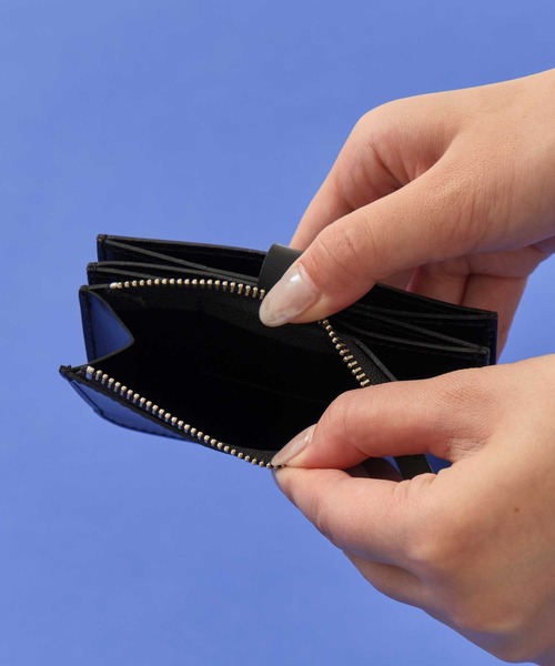 [TOGA TOO] レザーウォレット TOGA TOO/トーガトゥ】Leather wallet studs small/レザー