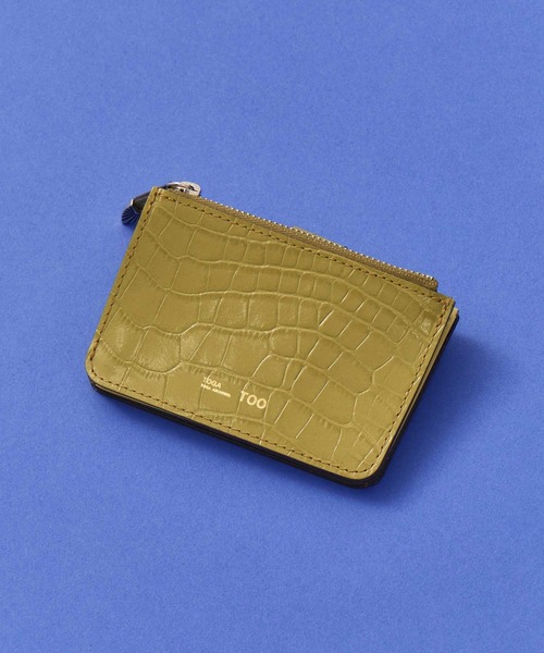 TOGA TOO/トーガトゥー】Leather wallet small/レザーウォレット