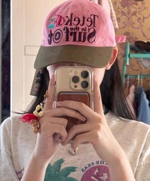 HALEY PESCA（ヘーリーペスカ）の「HALEY PESCA/Y2K トロピカル　ロゴキャップ（キャップ・レディース）」