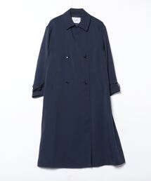 SLOBE IENA 濃紺　ノーカラートレンチコート 新品 SLOBE IENA スローブ イエナ ウォッシャブルトレンチコート