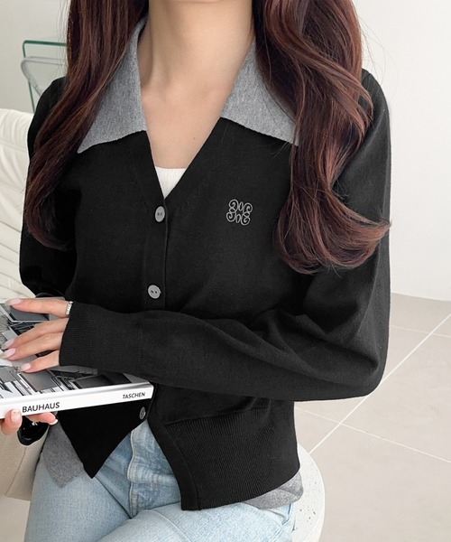 セール】【mily bilet】着るだけ完成、コーデ迷子にさよなら♪胸刺繍