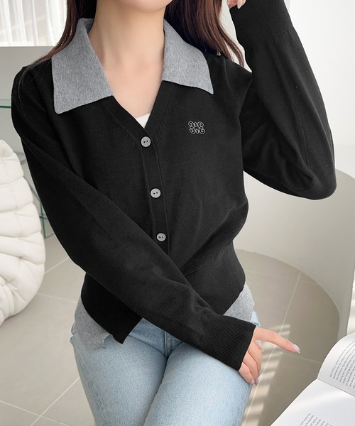 セール】【mily bilet】着るだけ完成、コーデ迷子にさよなら♪胸刺繍