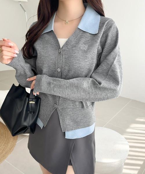 セール】【mily bilet】着るだけ完成、コーデ迷子にさよなら♪胸刺繍