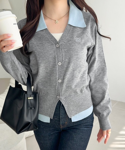 セール】【mily bilet】着るだけ完成、コーデ迷子にさよなら♪胸刺繍