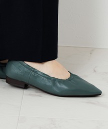 HIMIKO | 【HIMIKO】シャーリングフラットパンプス/651302(パンプス)