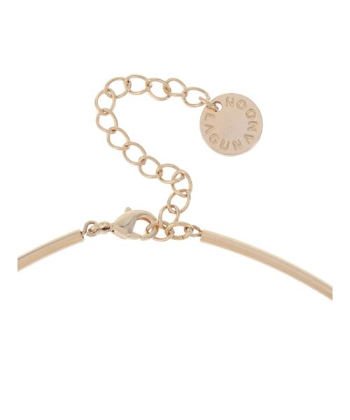 LAGUNAMOON（ラグナムーン）の「LADYフェイクパールラウンドネックレス 結婚式 お呼ばれ（ネックレス・レディース・アイボリー・FREE）」の5枚目の写真