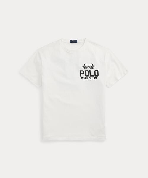 【Polo Ralph Lauren】スラブジャージー グラフィック Tシャツ クラシック フィット スラブ ジャージー グラフィック Tシャツ