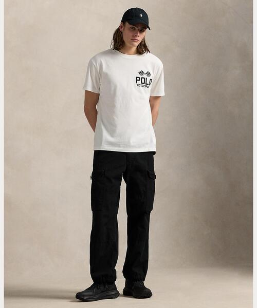 クラシック フィット スラブ ジャージー グラフィック Tシャツ