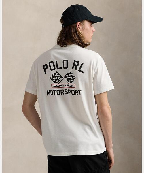 ◆【POLO】ジャージーグラフィックTシャツ◆ クラシック フィット ジャージー グラフィック Tシャツ