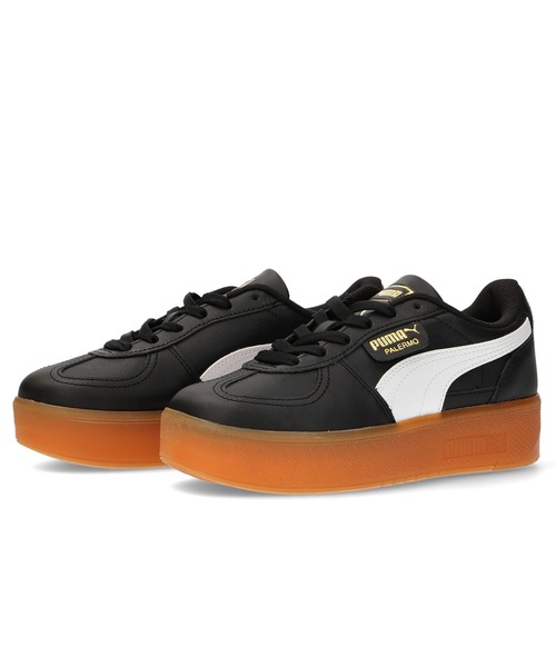 PUMA（プーマ）の「PUMA WMNS PALERMO ELEVATA LTH 400461-01（スニーカー・レディース・ブラック・24.5cm/24cm/23.5cm）」の5枚目の写真