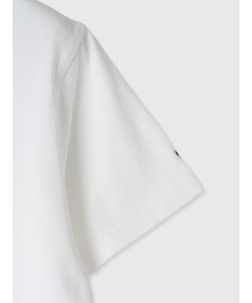 EIMY ISTOIRE（エイミーイストワール）の「merci ロゴTシャツ（Tシャツ/カットソー・レディース・チャコールグレー/ホワイト/ピンク/ラベンダー・F）」の18枚目の写真