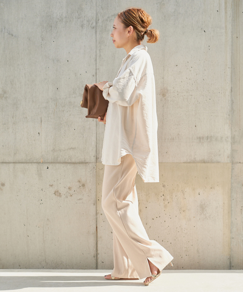 美品✨ドゥーズィエムクラス　フランクアンドアイリーン　SHIRLEY SHIRT FRANK&EILEEN/フランクアンドアイリーン】SHIRLEY ITALIAN