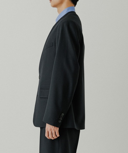 アダムエロペ　Adam et rope’ セットアップ　ノーカラー ADAM ET ROPE' セットアップ 「RIRANCHA」サマーセットアップ / ノー