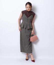 大人女子　まとめ売り　アプワイザー　ジャスグリッティー アプワイザー 2wayサス付タイトスカート ジャスグリッティー
