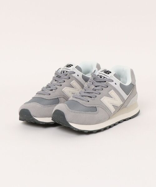 27cm U574UL2 グレー スウェードホワイト ニューバランス万能カラー New Balance U574UL2 GRAY 23SS-I（ニューバランス U574UL2
