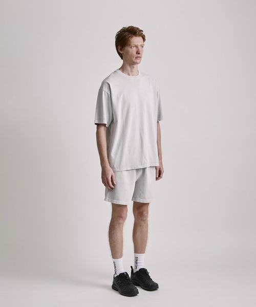 Saturdays NYC(サタデーズ ニューヨークシティ )の「Pigment Dyed Back Printed SS T-Shirt(Tシャツ/カットソー・メンズ・キナリ/チャコールグレー/ネイビー・L/M/XL/S)」の18枚目の写真