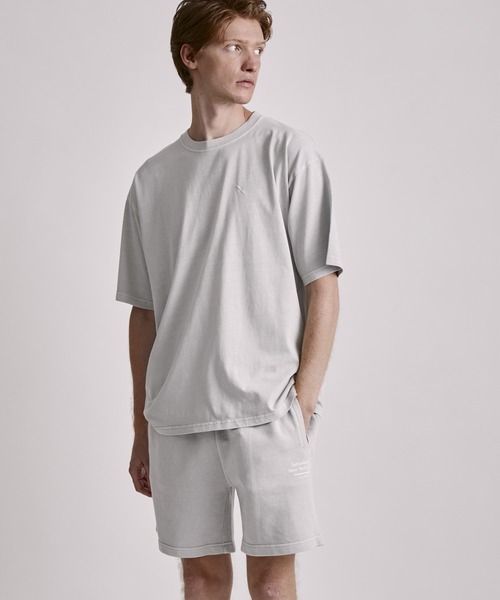 Saturdays NYC(サタデーズ ニューヨークシティ )の「Pigment Dyed Back Printed SS T-Shirt(Tシャツ/カットソー・メンズ・キナリ/チャコールグレー/ネイビー・L/M/XL/S)」の17枚目の写真