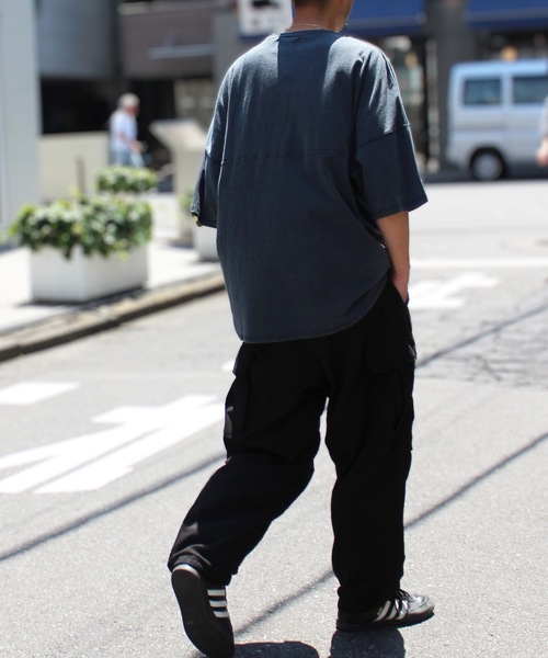 Lee(リー)の「LEE / ROUND HEM S/S TEE / LT3148(Tシャツ/カットソー・レディース・チャコールグレー/ワイン・X-LARGE)」の8枚目の写真