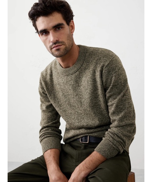 BANANA REPUBLIC FACTORY STORE(バナナリパブリック ファクトリーストア)の「BANANA REPUBLIC FACTORY STORE ウォームロフティセーター(ニット/セーター・メンズ・カーキ/ナチュラル/ブルー/レッド・S/L/XL/M)」の3枚目の写真