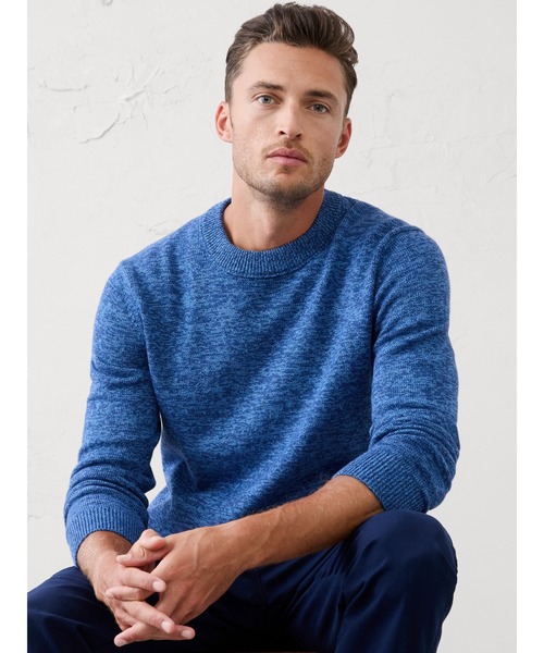 BANANA REPUBLIC FACTORY STORE(バナナリパブリック ファクトリーストア)の「BANANA REPUBLIC FACTORY STORE ウォームロフティセーター(ニット/セーター・メンズ・カーキ/ナチュラル/ブルー/レッド・S/L/XL/M)」の4枚目の写真