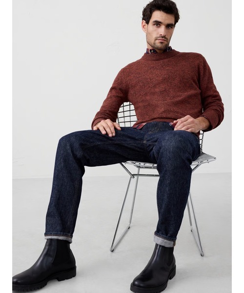 BANANA REPUBLIC FACTORY STORE(バナナリパブリック ファクトリーストア)の「BANANA REPUBLIC FACTORY STORE ウォームロフティセーター(ニット/セーター・メンズ・カーキ/ナチュラル/ブルー/レッド・S/L/XL/M)」の6枚目の写真