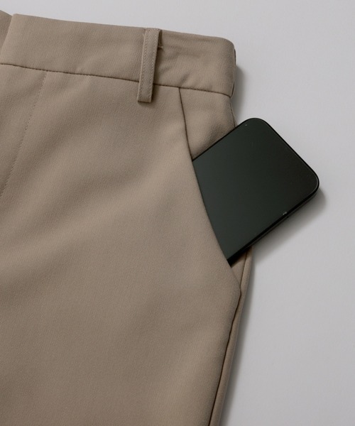 nouvellemoi(ヌーベルモイ)の「カットツイルストレートスラックス(スラックス・レディース・ベージュ系その他/ブラック/アイボリー/チャコールグレー・S/M/L)」の22枚目の写真