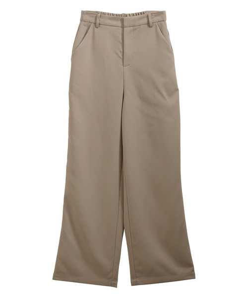 nouvellemoi(ヌーベルモイ)の「カットツイルストレートスラックス(スラックス・レディース・ベージュ系その他/ブラック/アイボリー/チャコールグレー・S/M/L)」の15枚目の写真