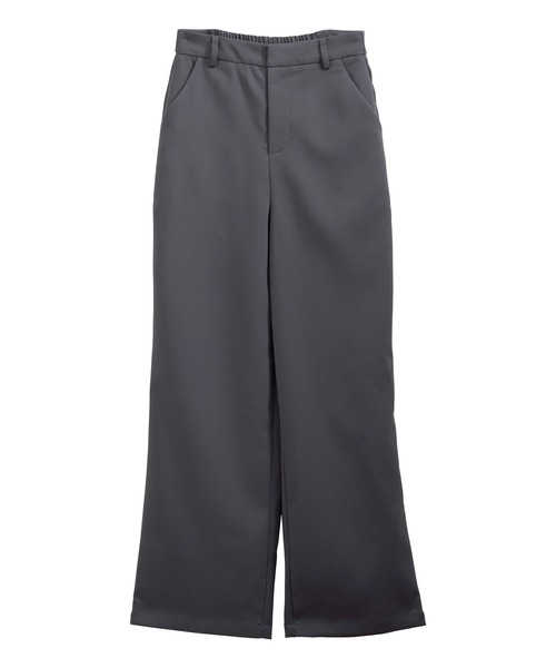 nouvellemoi(ヌーベルモイ)の「カットツイルストレートスラックス(スラックス・レディース・ベージュ系その他/ブラック/アイボリー/チャコールグレー・S/M/L)」の6枚目の写真