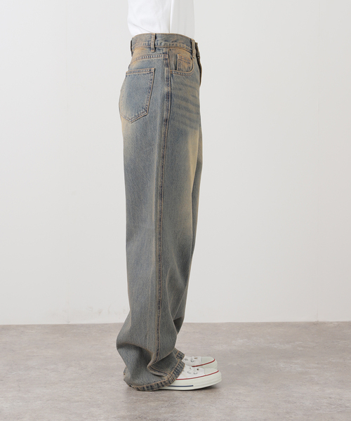 セール】ヴィンテージウォッシュ バギージーンズ / Vintage Wash Baggy 
