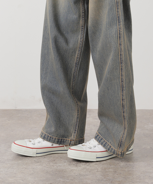 セール】ヴィンテージウォッシュ バギージーンズ / Vintage Wash Baggy