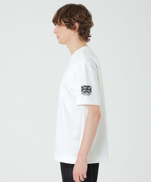 BLACK LABEL CRESTBRIDGE(ブラックレーベル・クレストブリッジ)の「【BLACK lab.×Admiral】ビッグエンボスロゴTシャツ(Tシャツ/カットソー・メンズ・レッド系その他/オフホワイト/ブラック・L/M/XL)」の5枚目の写真