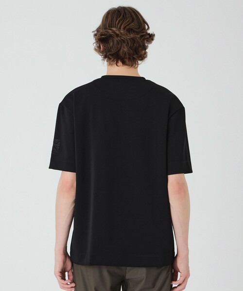 BLACK LABEL CRESTBRIDGE(ブラックレーベル・クレストブリッジ)の「【BLACK lab.×Admiral】ビッグエンボスロゴTシャツ(Tシャツ/カットソー・メンズ・レッド系その他/オフホワイト/ブラック・L/M/XL)」の11枚目の写真