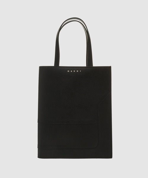 送料関税込☆MARNI サフィアーノレザー TRUNK ショルダーバッグ TRUNK SHOPPER / サフィアーノレザーバッグ（ショルダーバッグ