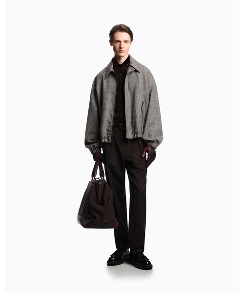 EMPORIO ARMANI(エンポリオアルマーニ)の「【エンポリオ アルマーニ】ASV セーター リヨセル混紡 エンボスパターンニット(ニット/セーター・メンズ・ダークブラウン/ダークネイビー・XX-LARGE/X-SMALL/X-LARGE/SMALL/MEDIUM/LARGE)」の9枚目の写真