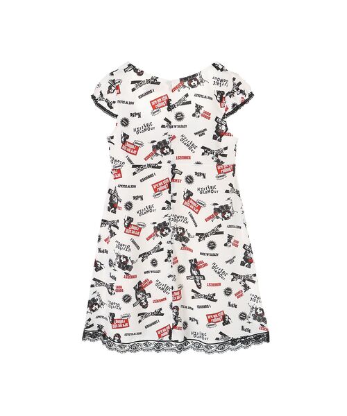 レア希少【美品】ヒステリックグラマー PUNK OMG総柄ワンピース ヒスガール HYSTERIC GLAMOUR ヒスガール ロングワンピース 総柄 - メルカリ