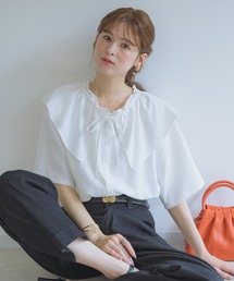 KATHARINE ROSS | 【PILLINI/ピリーニ】【洗濯機洗い可】ビッグカラーブラウス(シャツ/ブラウス)