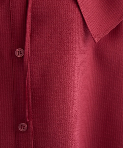 KATHARINE ROSS(キャサリンロス)の「【PILLINI/ピリーニ】【洗濯機洗い可】ビッグカラーブラウス(シャツ/ブラウス・レディース・ブラック/ホワイト/レッド・MEDIUM)」の17枚目の写真