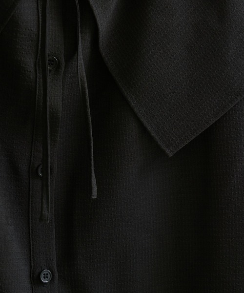 KATHARINE ROSS(キャサリンロス)の「【PILLINI/ピリーニ】【洗濯機洗い可】ビッグカラーブラウス(シャツ/ブラウス・レディース・ブラック/ホワイト/レッド・MEDIUM)」の20枚目の写真