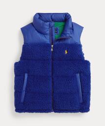 POLO RALPH LAUREN CHILDRENSWEAR（ポロ ラルフ ローレン チルドレンズウェア）の「テディ フリース ハイブリッド ベスト（ダウンベスト・キッズ）」
